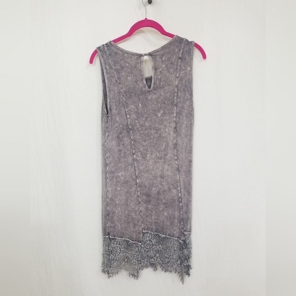 Agree Gray washed Sleeves dress - Picture 2 of 7